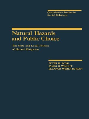 cover image of Natural Hazards and Public Choice